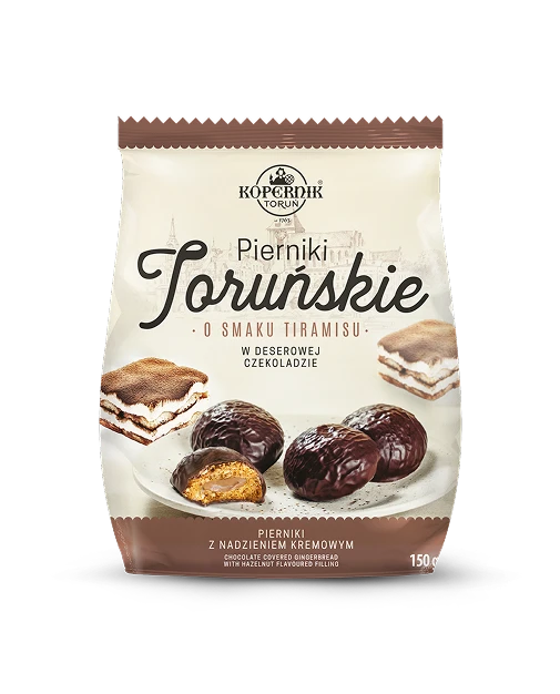 Toruńskie Pierniki w deserowej czekoladzie Tiramisu